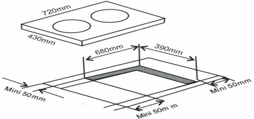 Bếp điện từ âm Arber AB-392 - Hàng chính hãng