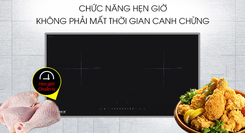 Bếp điện từ đôi Arber AB-667 - Hàng chính hãng