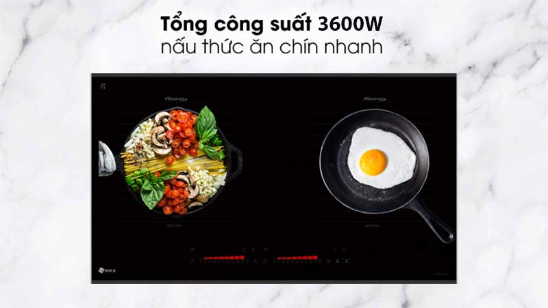 Bếp điện từ đôi Arber AB-678 - Hàng chính hãng