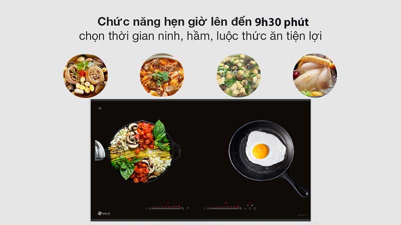 Bếp điện từ đôi Arber AB-679 - Hàng chính hãng