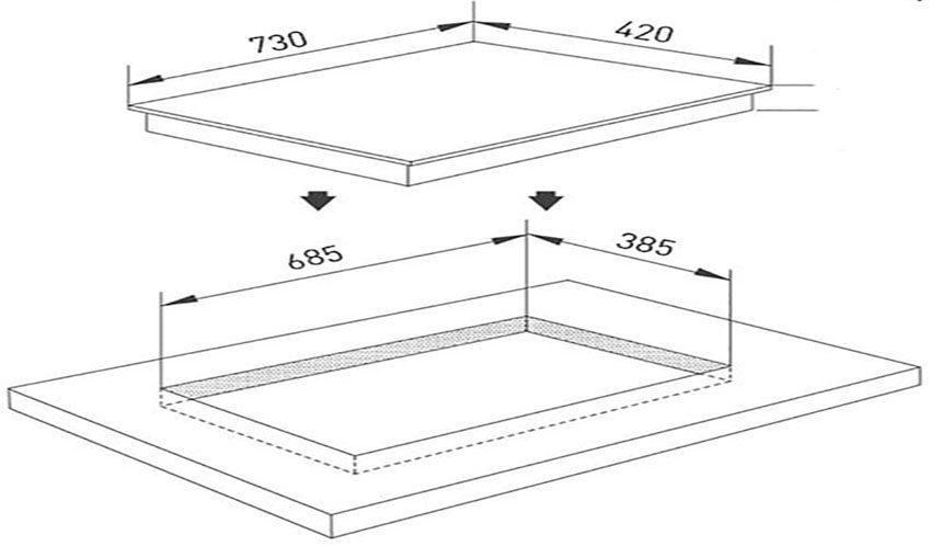 Bếp điện từ đôi Binova BI-407-ID - Hàng chính hãng