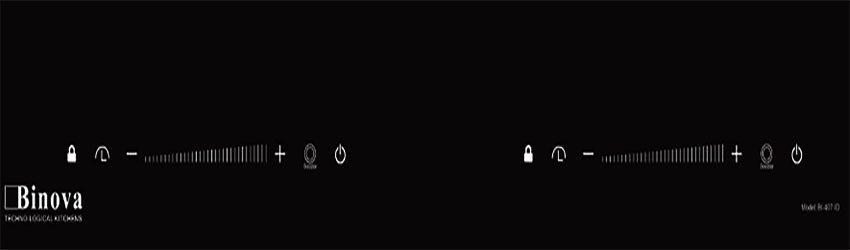 Bếp điện từ đôi Binova BI-407-ID - Hàng chính hãng