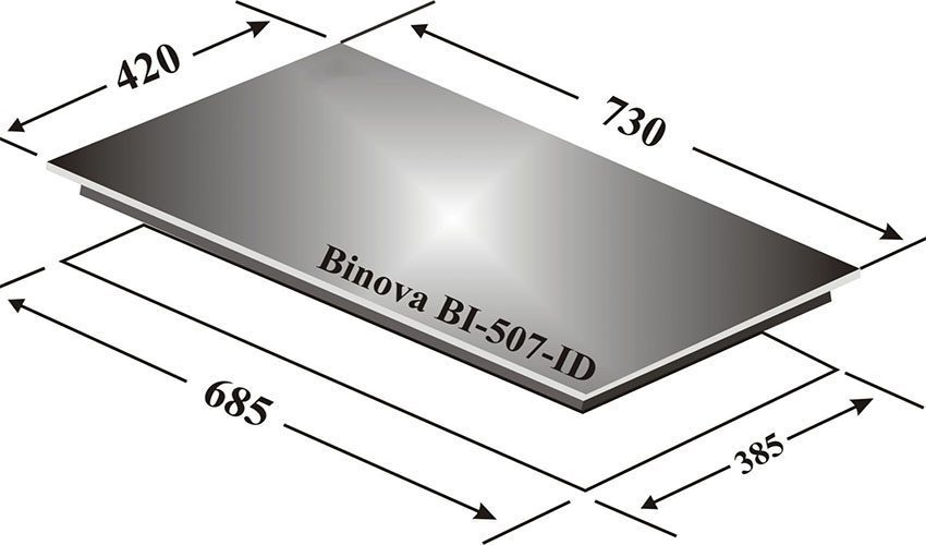 Bếp điện từ Inverter Binova BI-507-ID - Hàng chính hãng