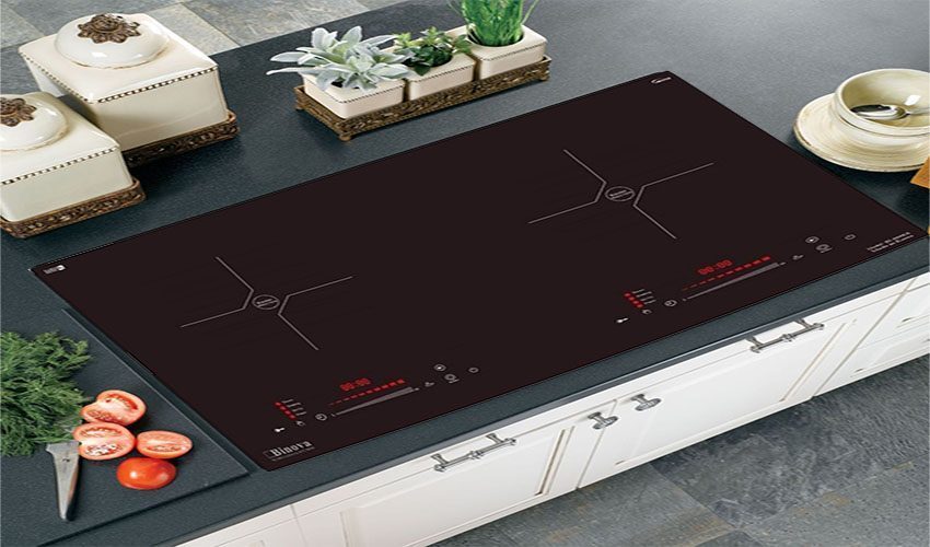 Bếp điện từ đôi Binova BI-666KR - Hàng chính hãng