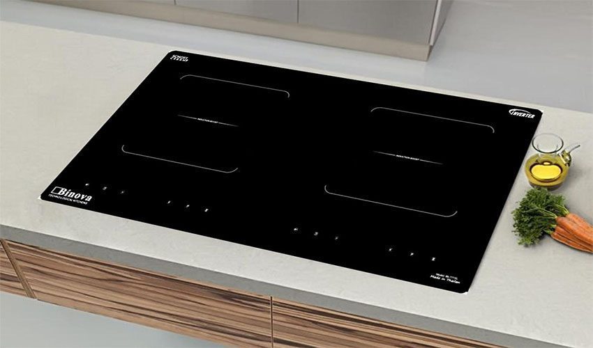 Thiết kế lắp âm của Bếp điện từ đôi Binova BI-777TL