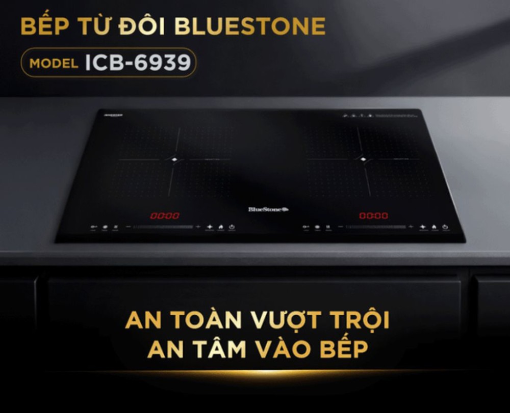 Bếp điện từ đôi BlueStone ICB-6939  - Hàng chính hãng