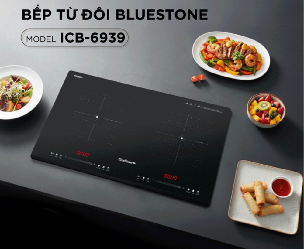 Bếp điện từ đôi BlueStone ICB-6939  - Hàng chính hãng