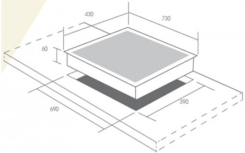 Bếp điện từ đôi Canzy CZ-54M - Hàng chính hãng