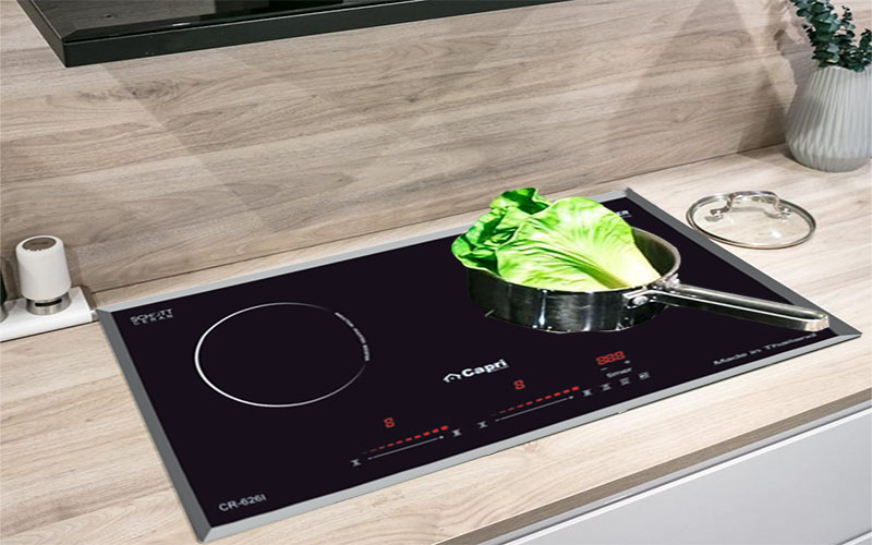 Thiết kế lắp âm của Bếp điện từ đôi Capri CR-626I