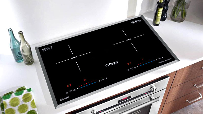 Bếp điện từ đôi Capri CR-666I - Hàng chính hãng