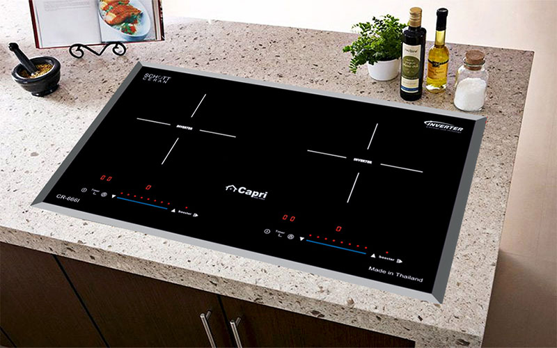 Bếp điện từ đôi Capri CR-666I - Hàng chính hãng