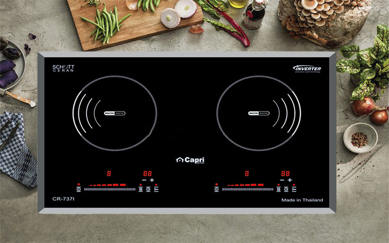Bếp điện từ đôi Capri CR-737I