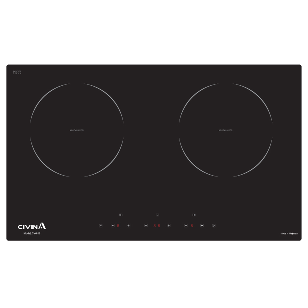 Bếp điện từ đôi Civin CV-616 - Hàng chính hãng