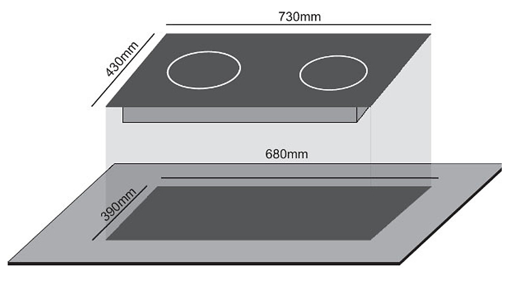 Bếp điện từ đôi Civin CV-616 - Hàng chính hãng