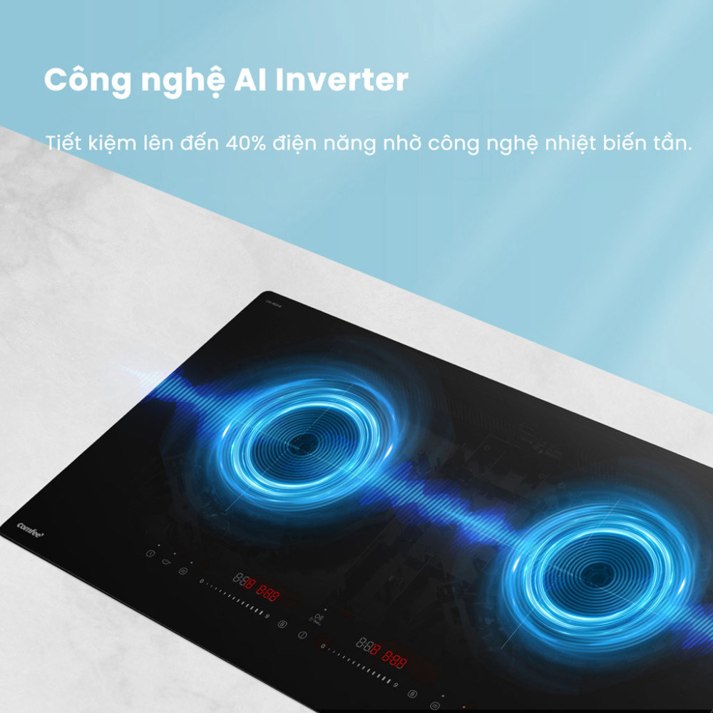 Bếp điện từ đôi Comfee CIH-40DHE - Hàng chính hãng