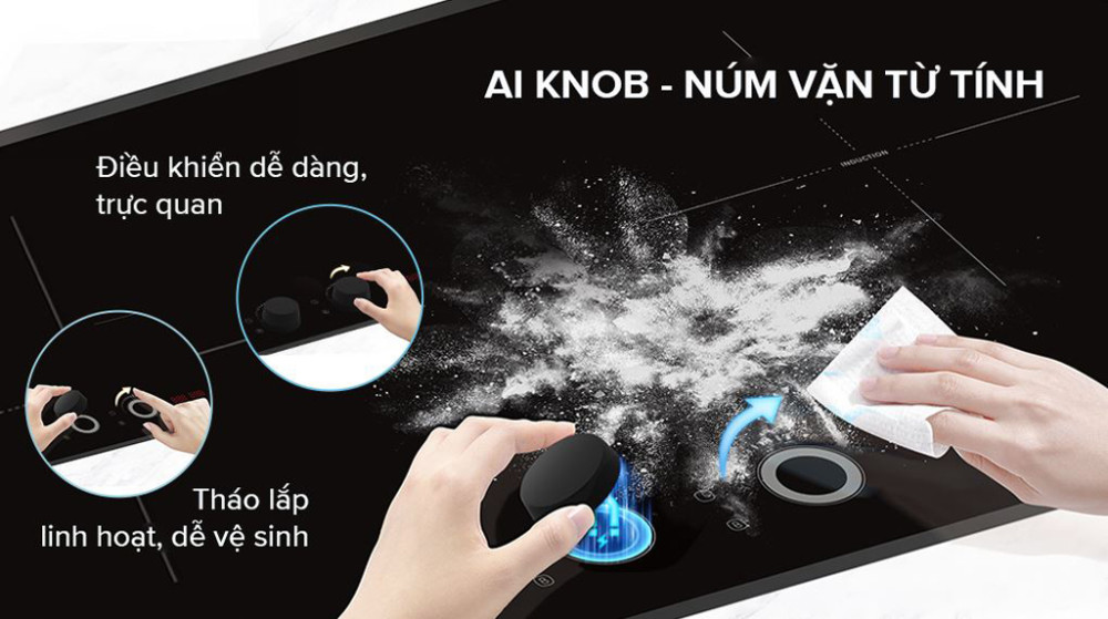 Bếp điện từ đôi Comfee CIH-52DHP - Hàng chính hãng