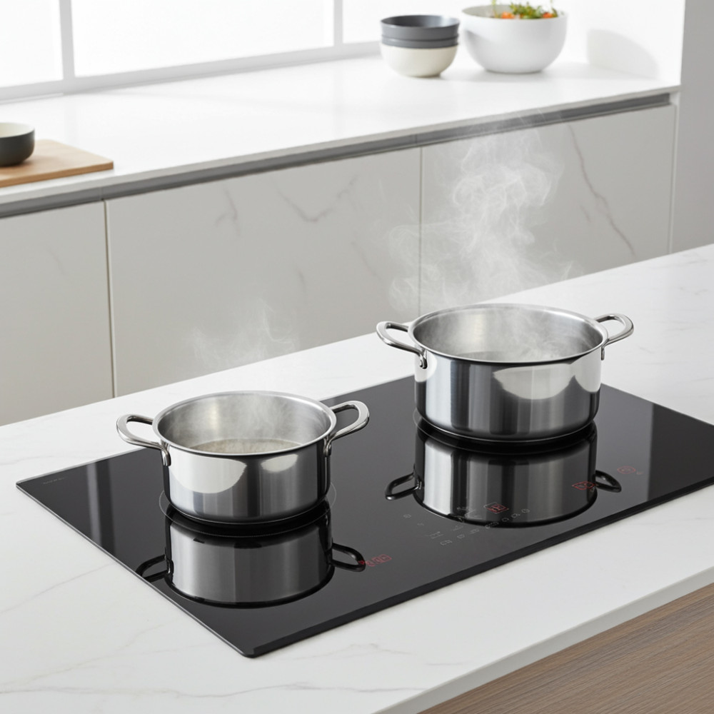 Công suất mạnh mẽ lên đến hơn 5.500W, nấu ăn nhanh chóng