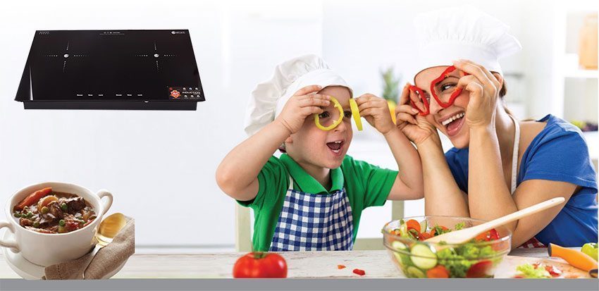 Bếp điện từ đôi Elmich EL7164 - Hàng chính hãng