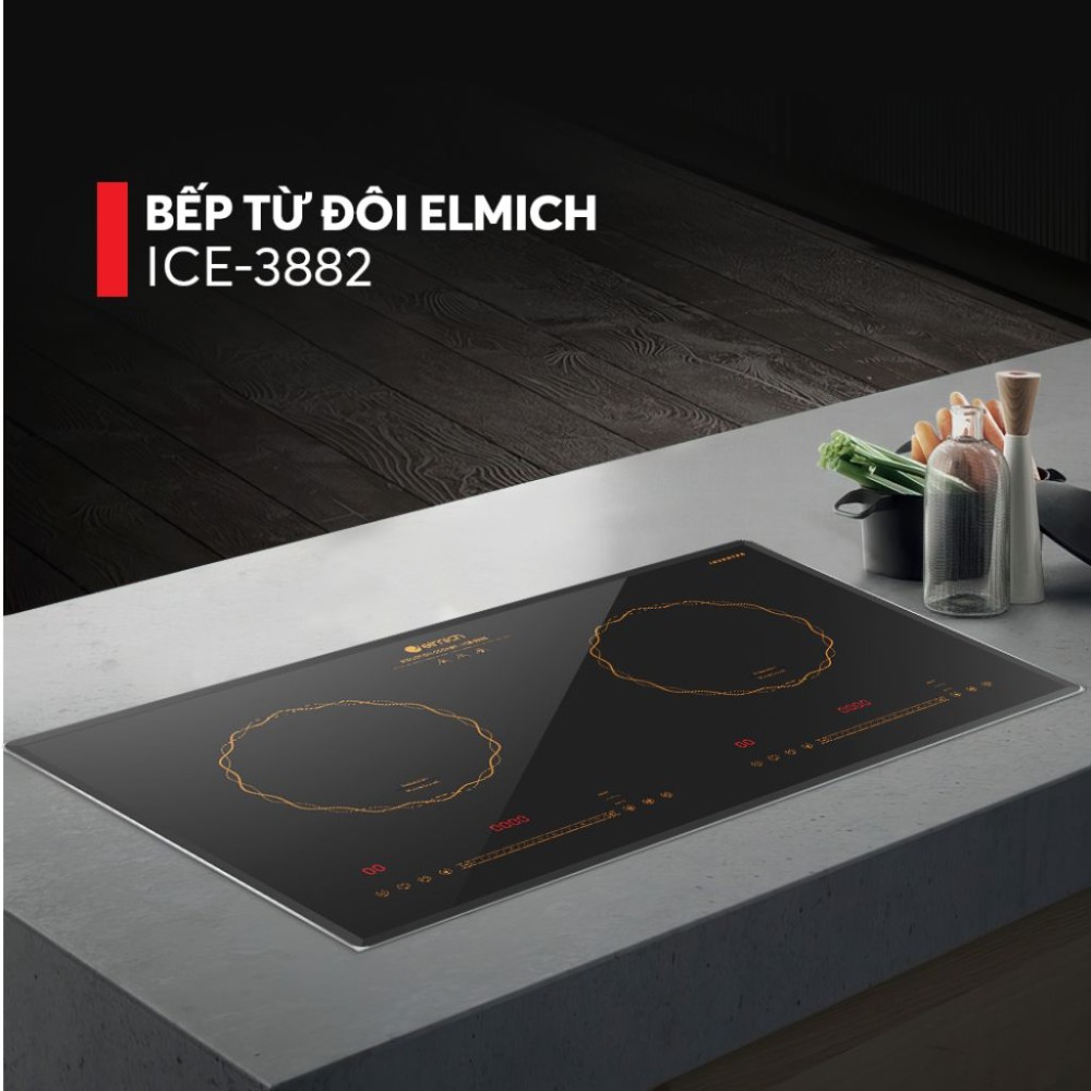 Bếp điện từ đôi Elmich ICE-3882 - Hàng chính hãng