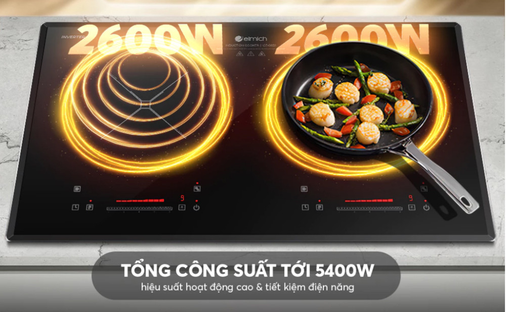 Chức năng Booster giúp nấu nướng nhanh chóng hơn