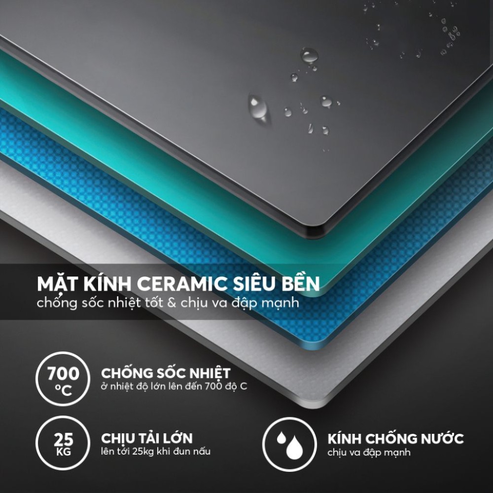 Bếp điện từ đôi Elmich ICE-8944 - Hàng chính hãng