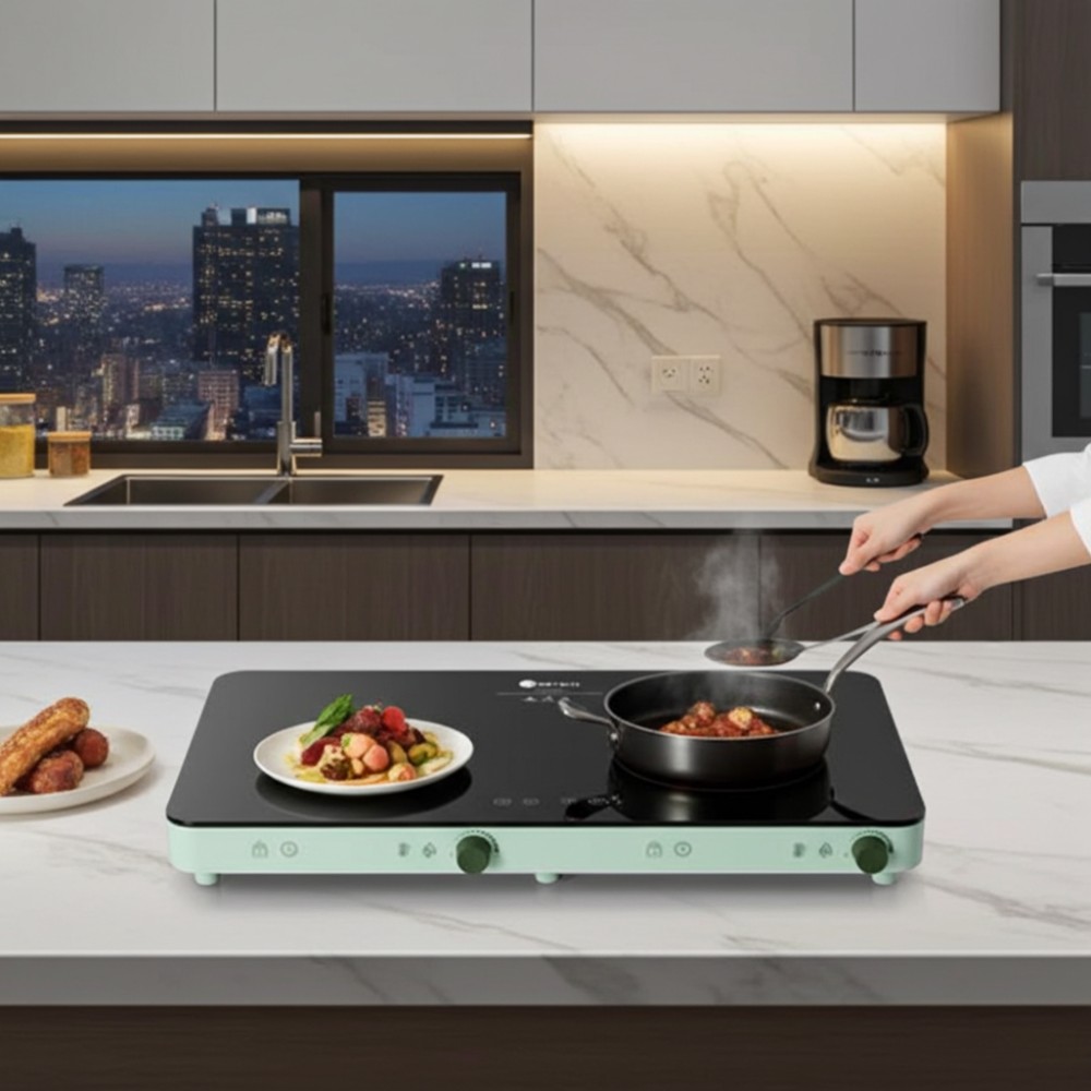 Bếp điện từ đôi Elmich ICE-8944 - Hàng chính hãng