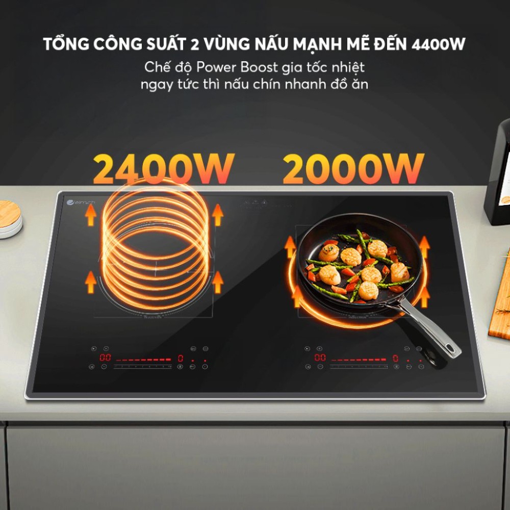 Bếp điện từ đôi Elmich ICE9290 - Hàng chính hãng