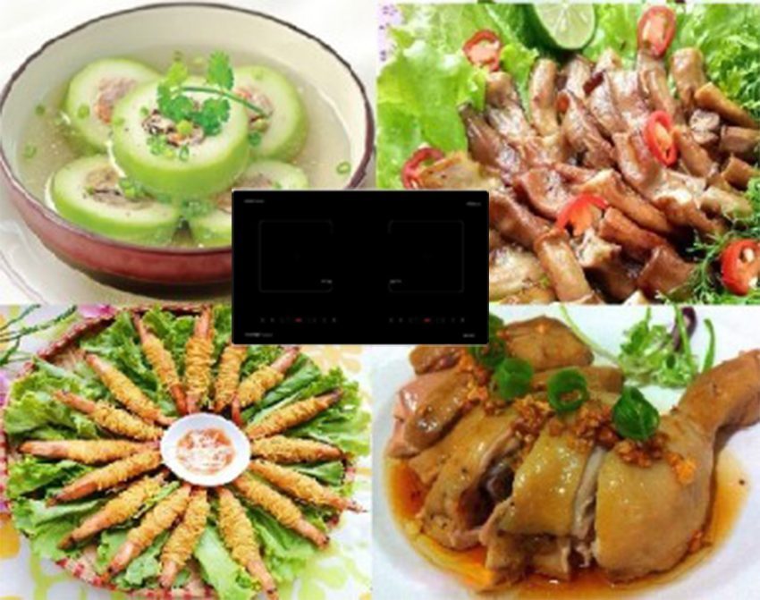 Bếp điện từ đôi Fandi FD-828 ACI - Hàng chính hãng