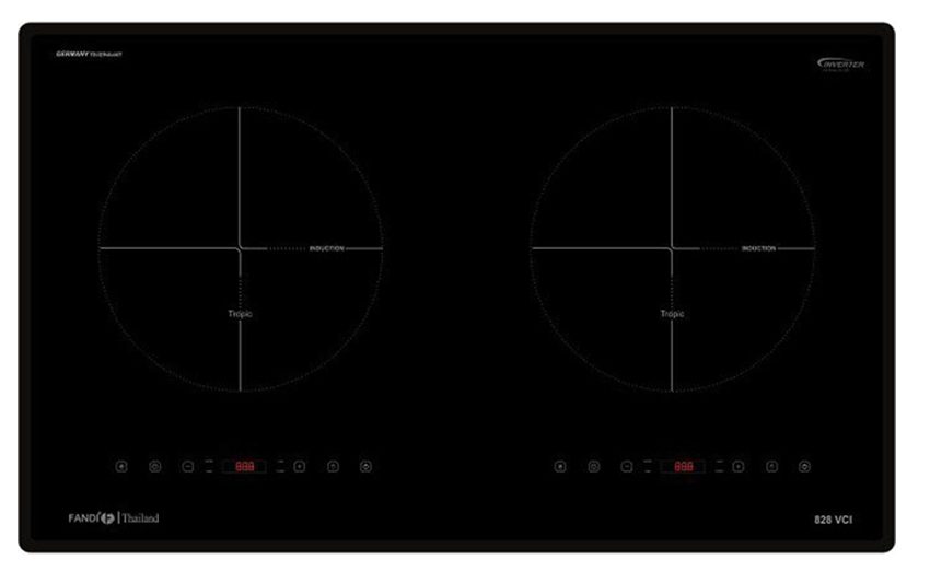 Bếp điện từ đôi Fandi FD-828 VCI