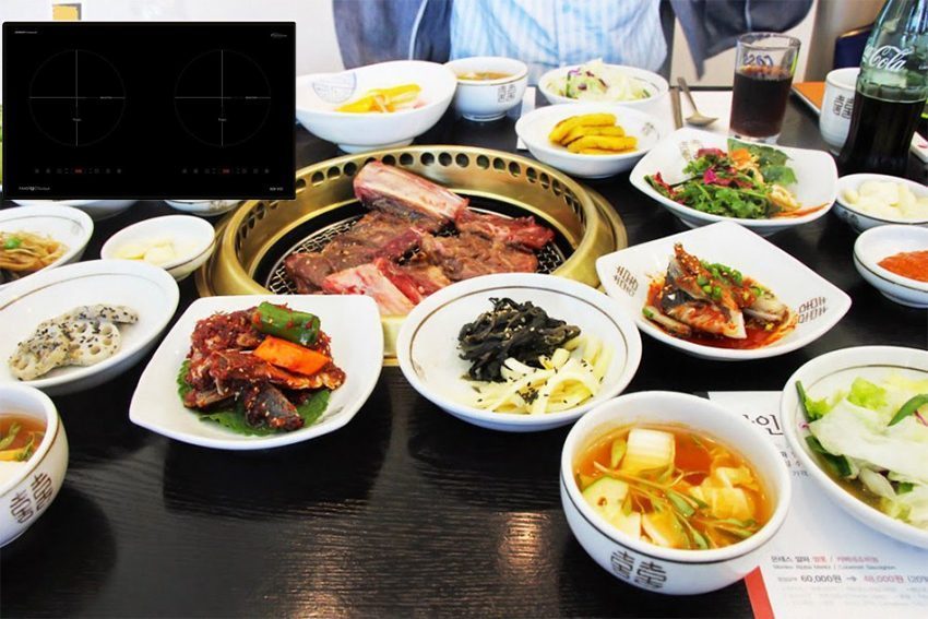 Bếp điện từ đôi Fandi FD-828 VCI giúp nấu ăn nhanh và tiết kiệm điện