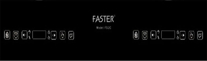 Bếp điện từ đôi Faster FS 2C - Hàng chính hãng