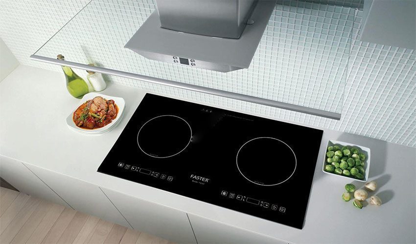 Bếp điện từ đôi Faster FS 2C - Hàng chính hãng