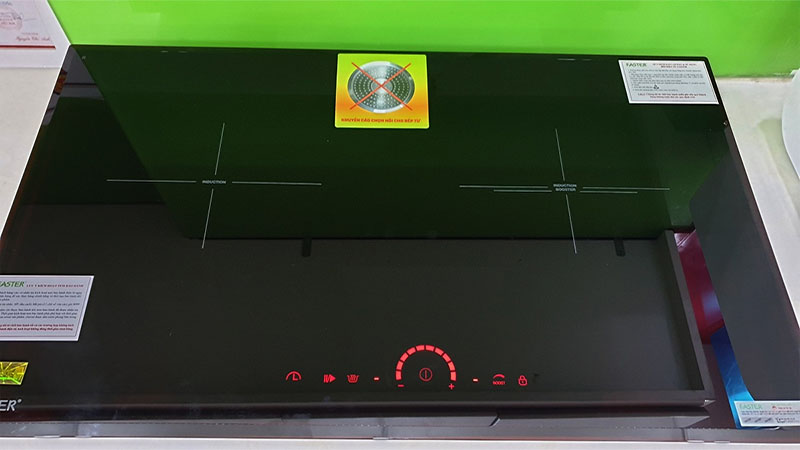 Bếp điện từ đôi Faster FS-722I - Hàng chính hãng