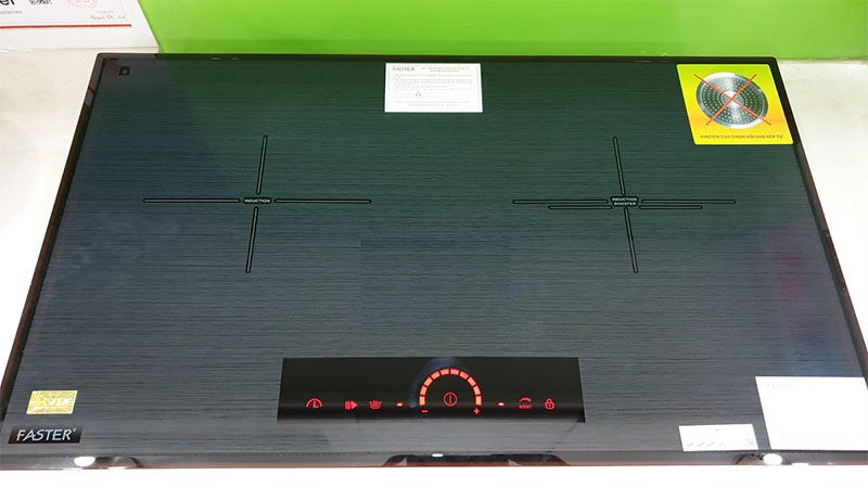 Bếp điện từ đôi Faster FS-723I - Hàng chính hãng
