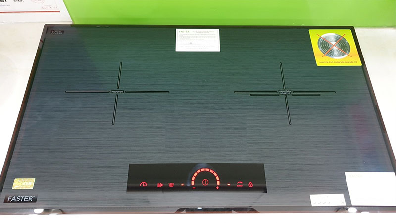 Bếp điện từ đôi Faster FS-723SI - Hàng chính hãng