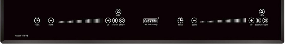 Bếp từ đôi Giovani G-1668 TTS - Hàng chính hãng