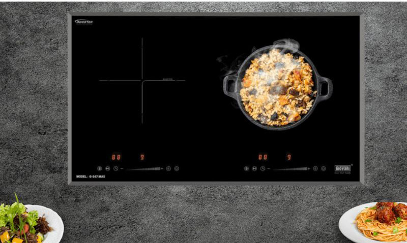 Bếp điện từ đôi Giovani G-367 MAS - Hàng chính hãng
