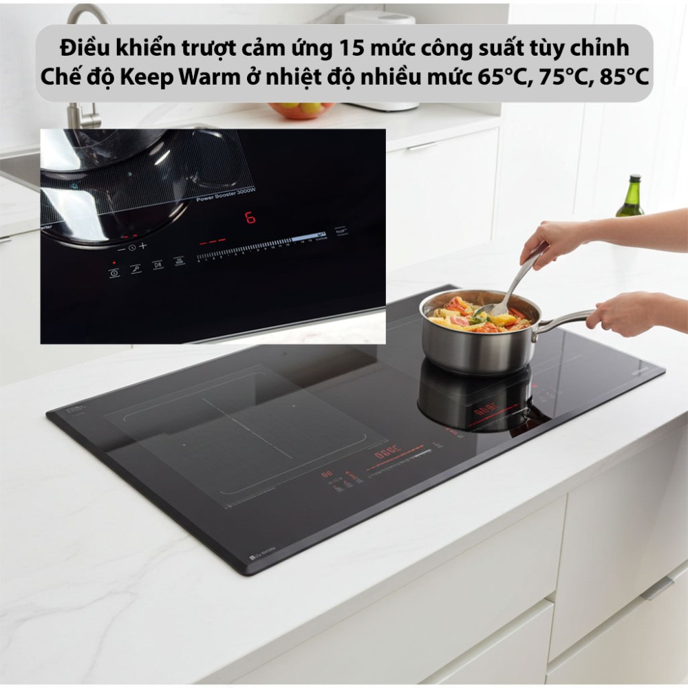 Bếp điện từ đôi GrandX GX-IH855Pro - Hàng chính hãng