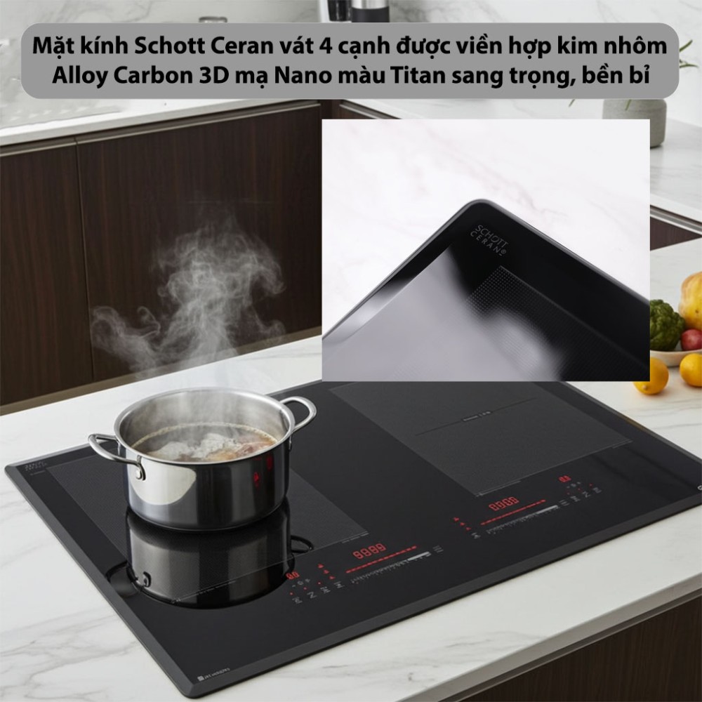 Bếp từ đôi GrandX GX-IH868Pro - Hàng chính hãng