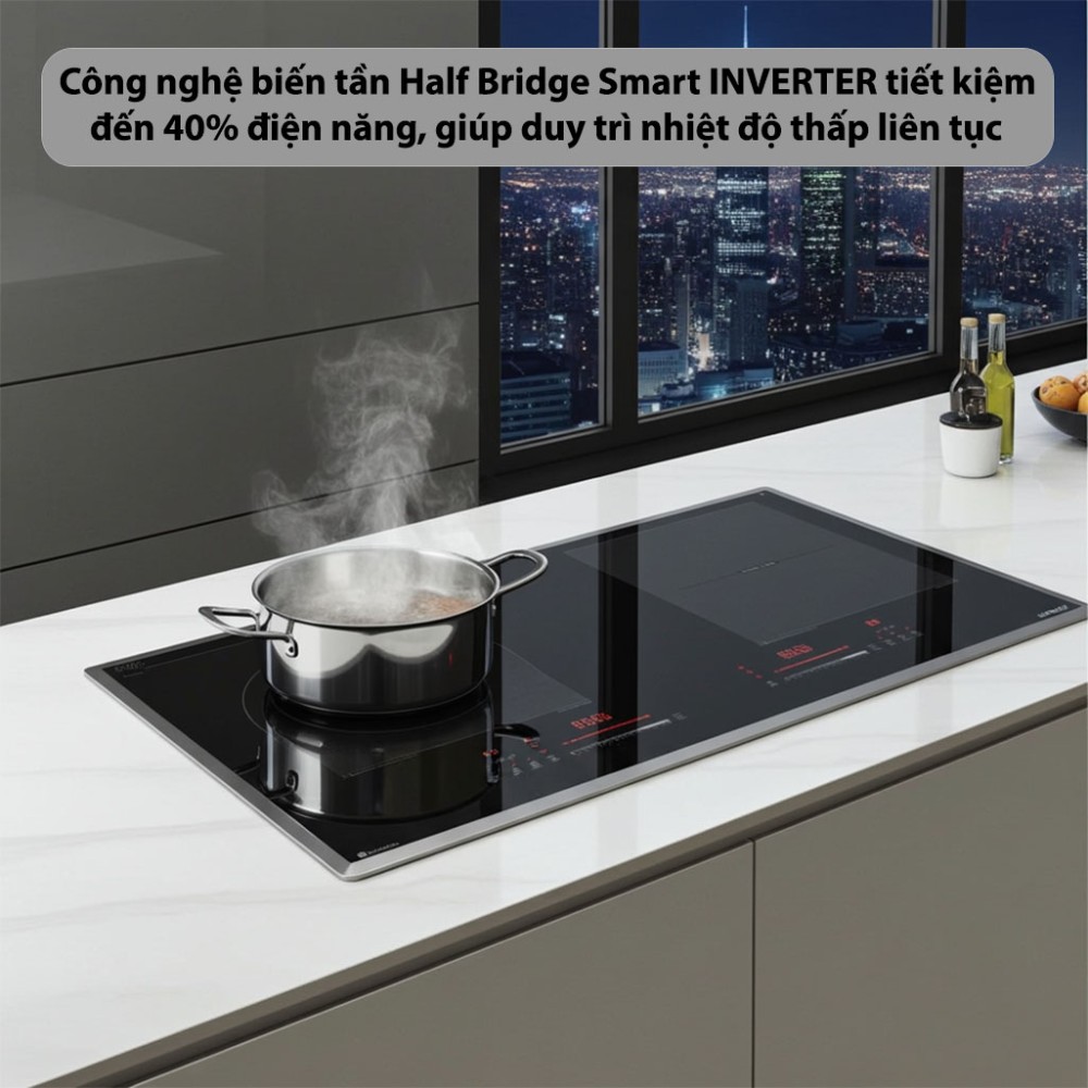 Bếp từ đôi GrandX GX-IH868Pro - Hàng chính hãng