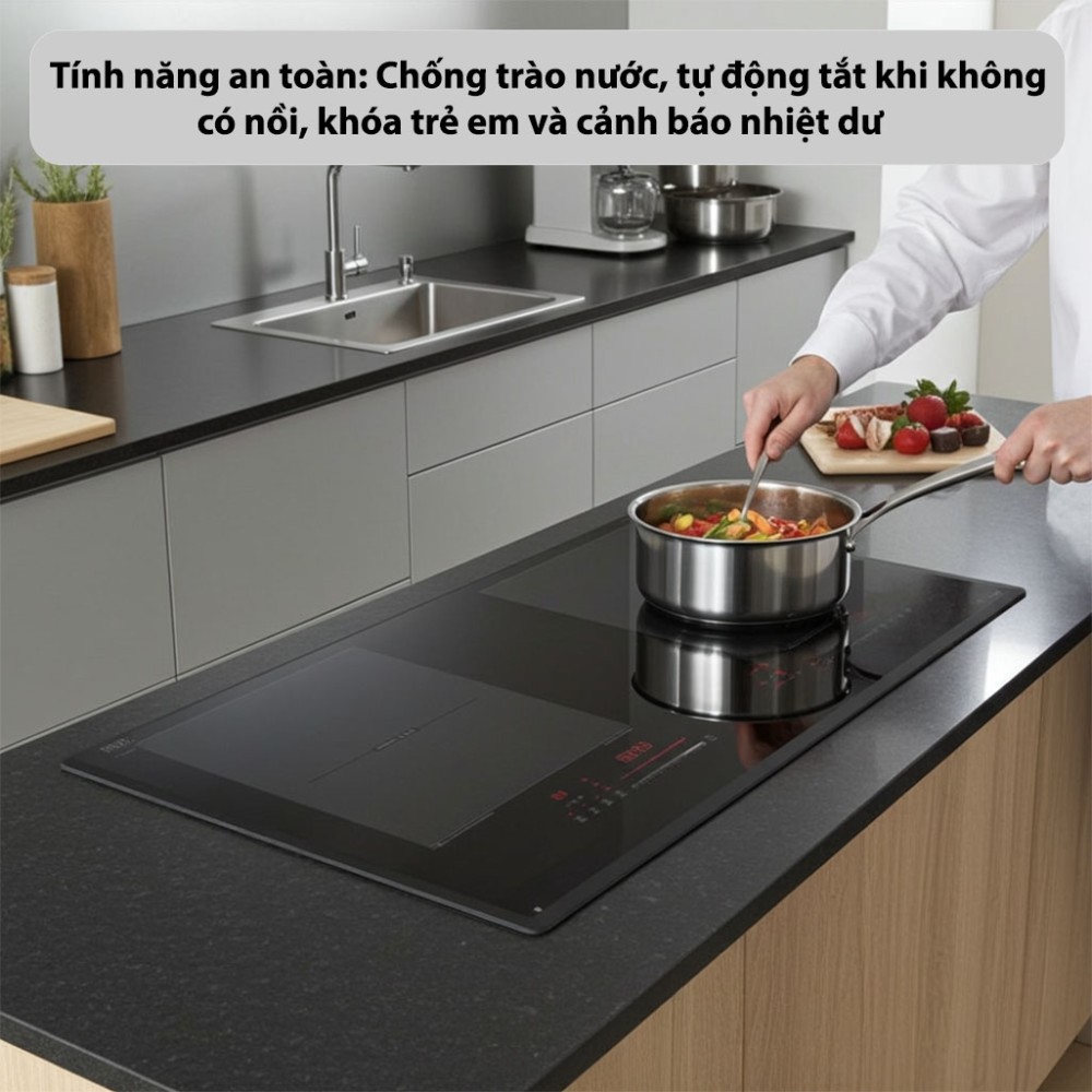 Bếp điện từ đôi GrandX GX-IP869PRO - Hàng chính hãng