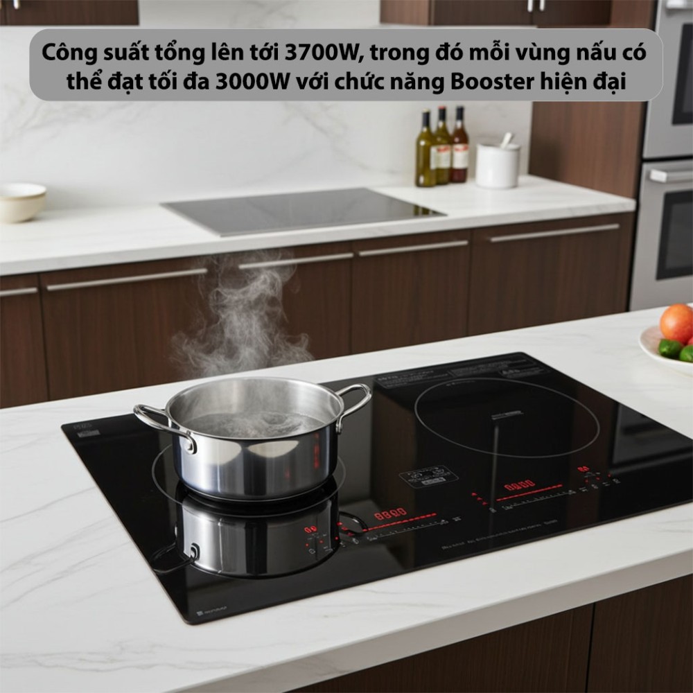 Bếp điện từ đôi GrandX GX-IP876JP - Hàng chính hãng