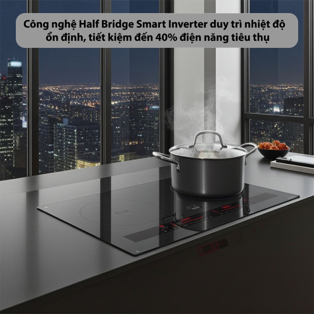 Bếp điện từ đôi GrandX GX-IP879JP - Hàng chính hãng