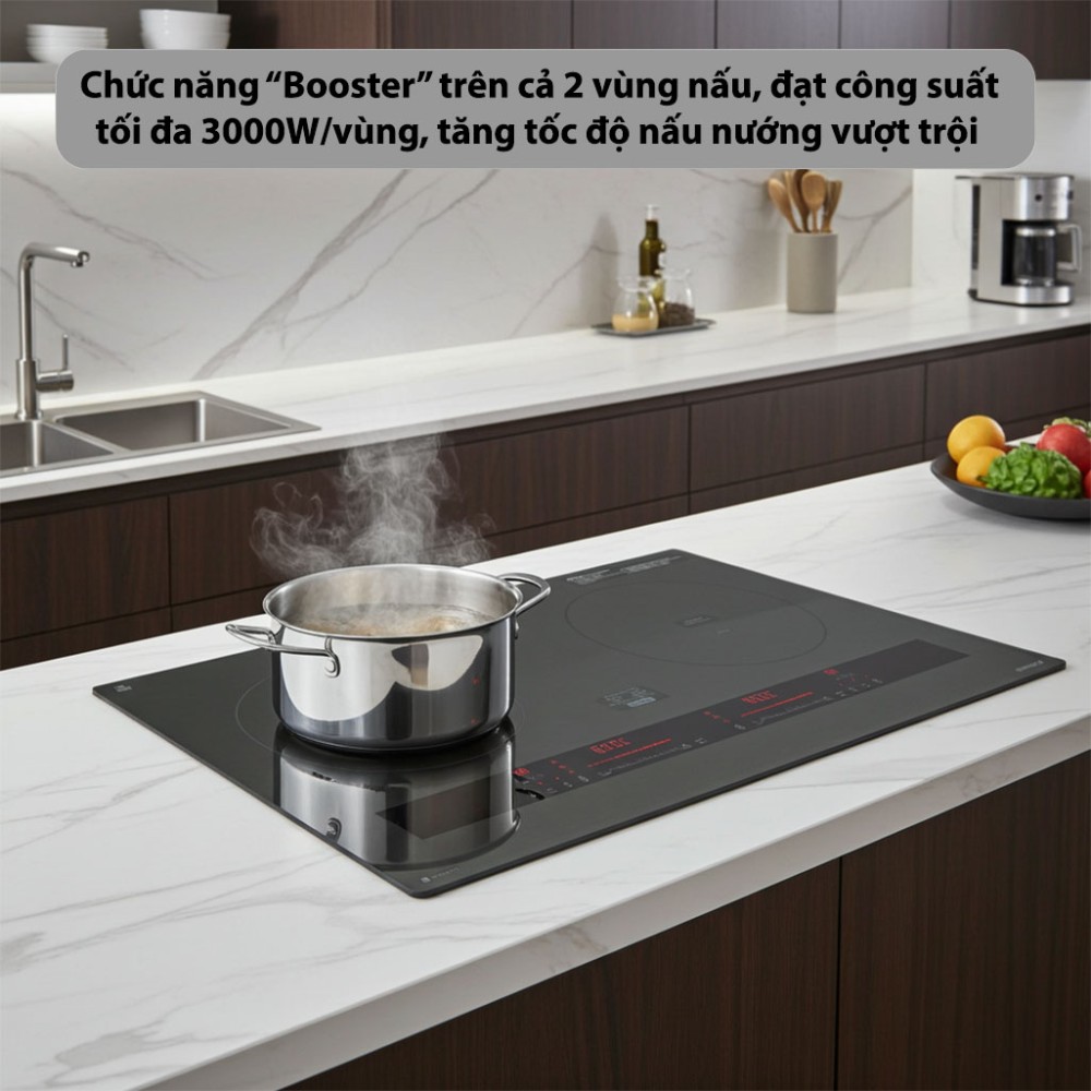 Bếp điện từ đôi GrandX GX-IP879JP - Hàng chính hãng