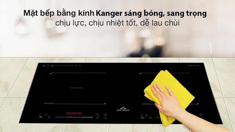 Bếp điện từ đôi Hòa Phát HPC-D22A2 - Hàng chính hãng