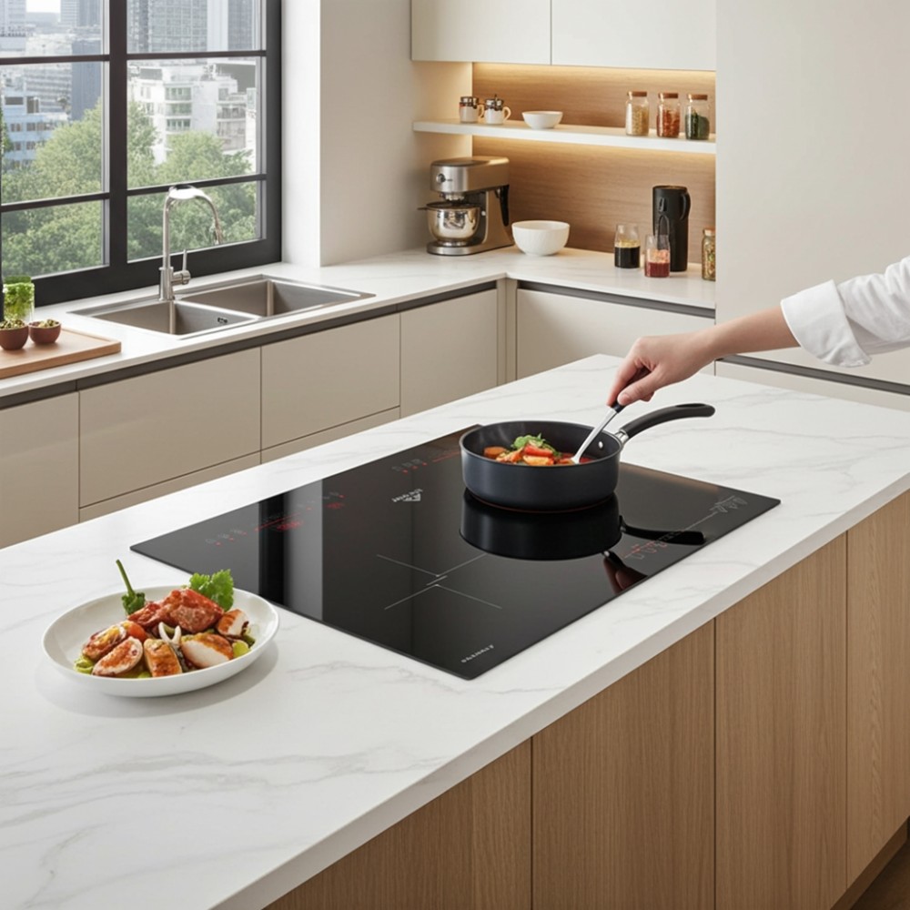 Bếp điện từ đôi Hòa Phát HPC 4D12H - Hàng chính hãng