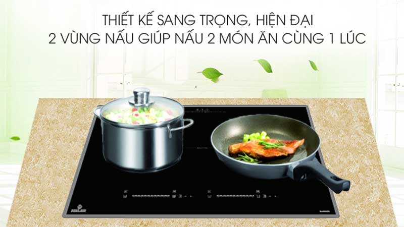 Bếp điện từ đôi Inverter Kieler KL-PRO303 - Hàng chính hãng