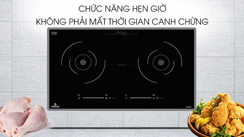 Bếp điện từ đôi Inverter Kieler KL-PRO303 - Hàng chính hãng