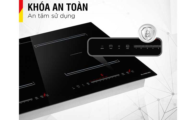 Bếp điện từ đôi Inverter Kieler KL-PRO921 - Hàng chính hãng