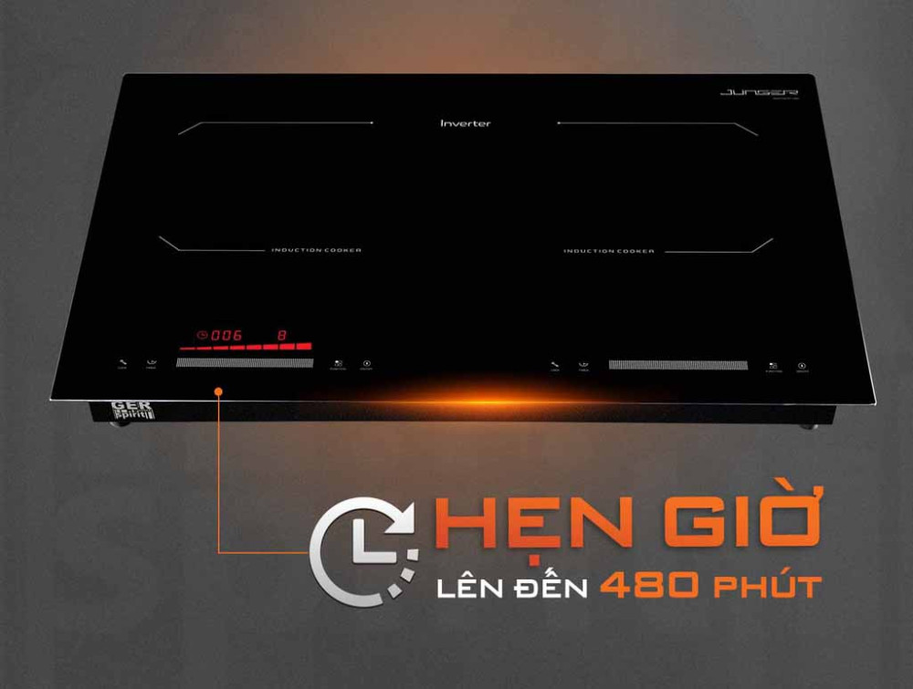 Bếp điện từ đôi Junger CEJ-202-II - Hàng chính hãng